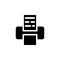 Printer icon. application icon. perfect for website, application, interface, logo, background and presentation template. icon