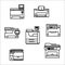 Printer icons