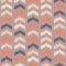 PrintVector colorful ikat arrows repeat seamless pattern. Purple and orange colors.