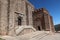 Prior side doors of Our Lady of Greater Sorrow church in Aracena, Huelva. Spain