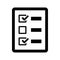 Priority checklist icon