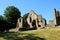 Priory ruins under clear blue skyâ€™s