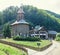 Prislop Monastery from Hunedoara County, Romania and Arsenie Boca