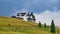 Prislop Monastery from Prislop Pass Romania