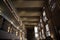 Prison cells in Alcatraz Island prison