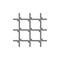 Prison lattice line icon.