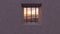 Prison window view