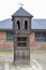 Prisoner`s barrack in Auschwitz  concentration and extermination camp built and operated by Nazi Germany in German-occupied Polan