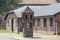 Prisoner`s barrack in Auschwitz  concentration and extermination camp built and operated by Nazi Germany in German-occupied Polan