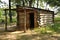 Prisoner of war log cabin