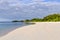 Pristine beach on Mana Island, Fiji