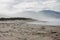 Pristine untouched Australian beach in Marion Bay in Tasmania with no people