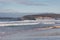 Pristine untouched Australian beach in Marion Bay in Tasmania with no people