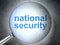 Privacy concept: National Security with optical