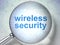 Privacy concept: Wireless Security with optical