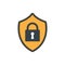 Privacy mode icon with security feature