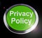 Privacy policy or statement of intent for data protection directive - 3d illustration