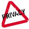 Privacy rubber stamp