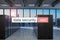 Privacy search in red search bar large modern server room skyline view, 3D Illustration