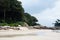 Private beach of ClubMed Bintan