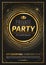 Private luxury party concept - vector