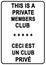 Private Member\'s Club