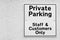 Private parking