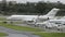 Private Planes at a Small Airport in Florida