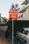 Private Property car house garage garden red sign