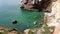 Private rocky bay west coast Portugal