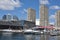 Private vessels docked in Toronto harbourfront