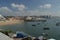 Privileged Views Of Seixas Palace And Boats Moored Near The Beach In Cascais. Photograph of Street, Nature, architecture, history