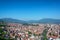 Prizren, Kosovo Cityscape with Alps in the Background