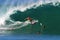 Pro Surfer Shane Dorian Surfing at Pipeline