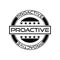 Proactive sign, icon or logo