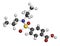 Probenecid gout drug molecule. Also used as masking agent in sports doping.