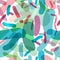 Probiotics and prebiotics seamless pattern