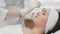 Procedure for marking and preparing for injection Botox, butolin toxin, which is carried out by professional