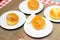 The process of cooking children stuffed buns from raw ingredients