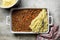 Process of cooking Shepherd\\\'s pie, or cottage pie