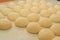 Process of cooking tandoor bread national Uzbek flatbread