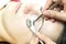 The process of eyelash extensions