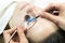 The process of eyelash extensions