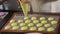 Process of making yellow macaron