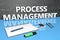 Process Management text concept