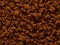 Processed coffee granules