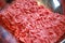 Processed meat products, British minced beef