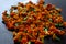 Processing of dried flowers marigolds. Dried Chernobriv inflorescences for tea and cooking oil