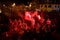 Procession during the night in the Sanctuary of Locumba, Peru