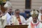 Procession with the relic of Saint Pope John Paul II